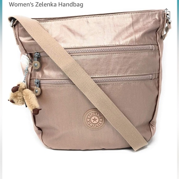 Kipling Bags Kipling Zelenka Rose Gold Crossbody Poshmark
